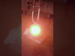 Forno de fusão de ouro de indução de alta frequência 15KW 2KG