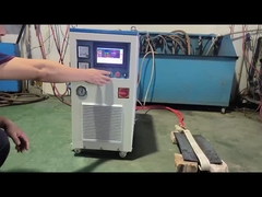 Máquina de apagamento por indução de alta eficiência para bobina de endurecimento personalizada Potência de entrada de 160KW