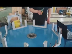 Sistema de Equipamento de Soldadura por Indução IGBT de seis estações de tipo giratório totalmente automático personalizado