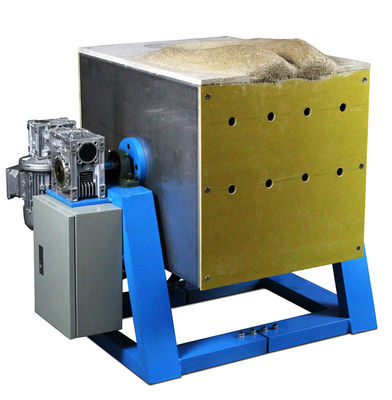Forno de fusão por indução 100KG Forno de indução 1750C para fusão de aço