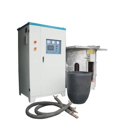 Bom preço Máquina de fusão de indução totalmente digital 600KW 1000kg Forno de fusão de bronze on-line