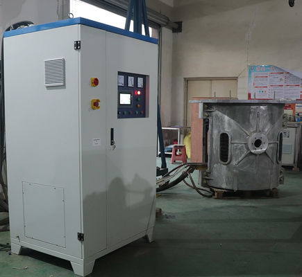 Bom preço Forno de fusão por indução digital 1T 1650C Forno de indução para fusão de aço on-line