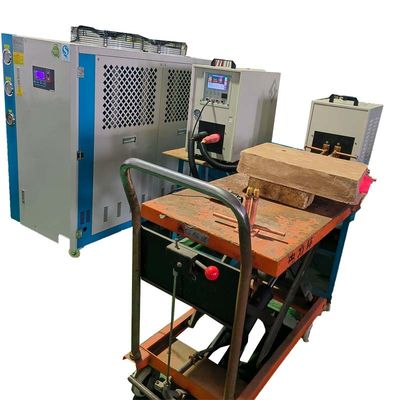 Bom preço Forno de aquecimento por indução resfriado a água 1-400KHZ 90A Corrente de saída on-line