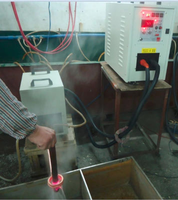 Bom preço Máquina de aquecimento por indução de alta frequência 30-80Khz HF-90AB Máquina de brasagem por indução on-line