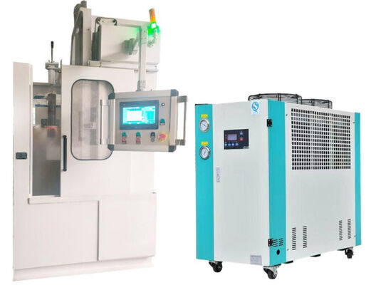 Máquina de Endurecimento por Indução de Aquecimento Sem Contato Usando Sistema de Resfriamento a Água Projetada para Barras de Aço, Eixos, Engrenagens e Eixos