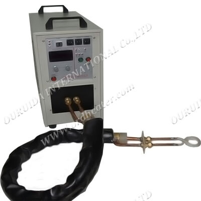 Bom preço Máquina de aquecimento por indução manual de fácil operação para soldagem, recozimento, fusão e têmpera de metais de 25kw on-line