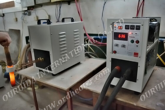 Bom preço Máquina de aquecimento por indução de alta eficiência para forjar, soldar, anilhar Tratamento térmico de metais on-line