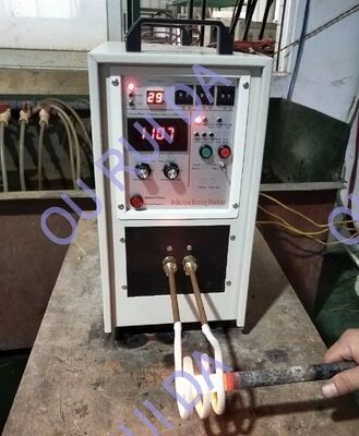 Vendas Quentes Equipamento de Aquecimento por Indução de Alta Frequência para Brasagem, Soldagem, Forjamento, Tratamento Térmico (HF-25KW)