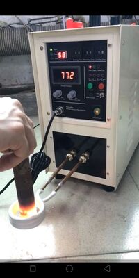 Bom preço Equipamento de aquecimento por indução de alta frequência Hf-15kw on-line