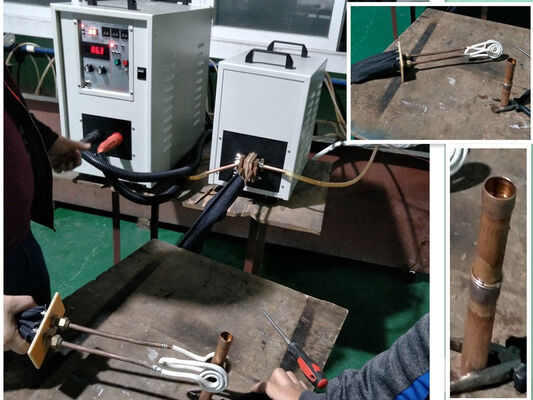 Bom preço Aquecedor de indução de alta frequência portátil IGBT Hf-40kw on-line