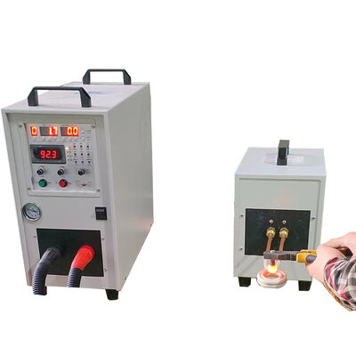 Bom preço Máquina de aquecimento por indução de alta frequência de 25 kW com frequência de 30-80 kHz e ciclo de trabalho de 100% para tratamento térmico de metais on-line
