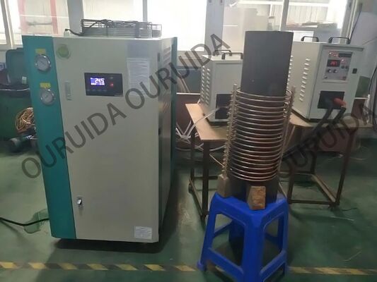 Bom preço Máquina de aquecimento por indução de 40 kW HF-40AB com ciclo de trabalho 100% Frequência de 30-80 kHz e certificado CE on-line