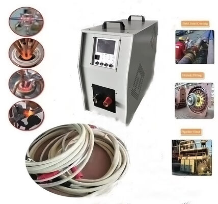 Bom preço Máquina de aquecimento completa 35KW da indução do analgsis do inversor +Reatance do controle +IGBT refrigerar de ar +DSP on-line