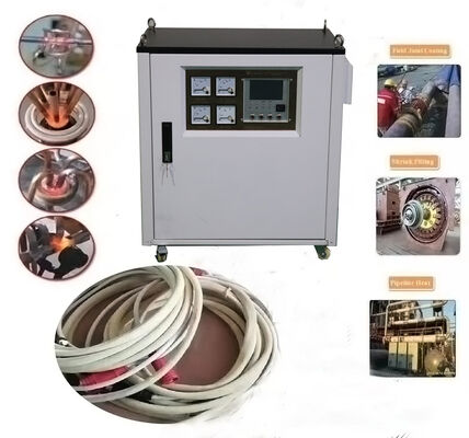 Bom preço Máquina de aquecimento por indução digital refrigerada a ar DSP-60kw para tratamento térmico de tubos de aço após solda on-line
