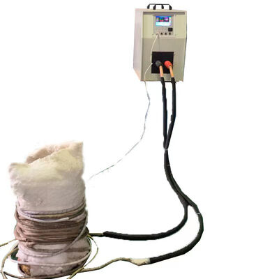 Bom preço China Preço de fábrica Máquina de aquecimento por indução refrigerada a ar para tubos de metais pré-aquecidos/pós-soldados on-line