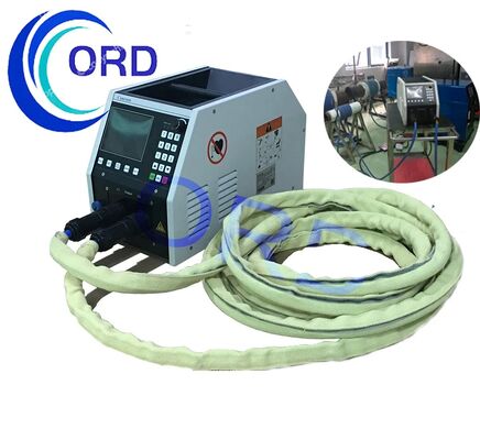 Máquina de tratamento térmico de postes de solda por indução de aquecimento IGBT de arrefecimento por ar DSP-20kw para tubulação/máquina de pré-aquecimento/equipamento