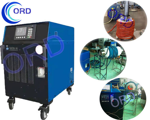 Máquina de aquecimento por indução de resfriamento a ar de tipo digital DSP-40kw para o pré-aquecimento de soldadura de tubos metálicos