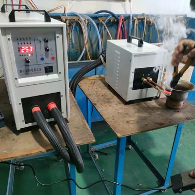 Bom preço Máquina de aquecimento por indução de ultraalta frequência UHF-20kw para amortecimento, endurecimento e solda on-line