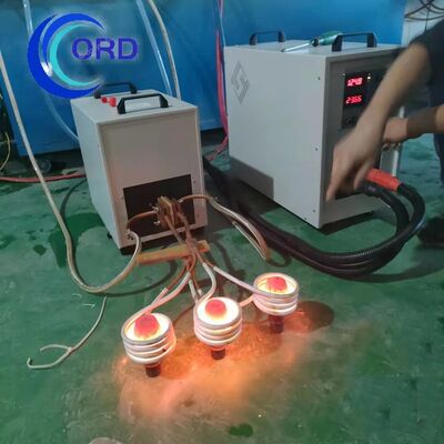 Bom preço Equipamento de Aquecimento por Indução Inteligente IGBT de Super Frequência Produzido na China para Têmpera de Várias Indústrias de Aço Inoxidável (SF-60KW) on-line