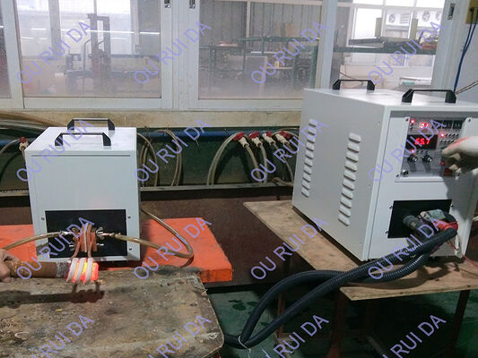 Bom preço Fabricante de Máquina de Aquecimento por Indução de Super Frequência IGBT Aplicação em Têmpera de Várias Peças Automotivas (SF-60KW) on-line