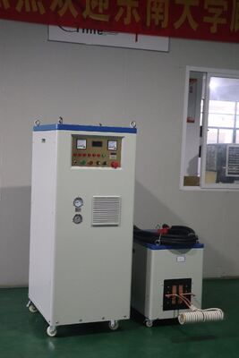 Bom preço Potência de entrada 5 a 1500KW Máquina de aquecimento por indução de frequência média DSP MF 200KW corrente contínua 240A Tecnologia de aquecimento de metal on-line
