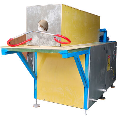 Máquina de forja por indução personalizada com forno de calor que oferece segurança em aplicações industriais de forja e aquecimento