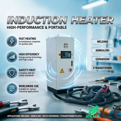 Máquina de aquecimento por indução IGBT digital de 80 kW para aquecimento de aquecimento de aquecimento